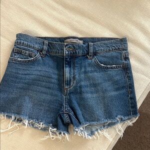 Joes Denim Frayed Hem Shorts